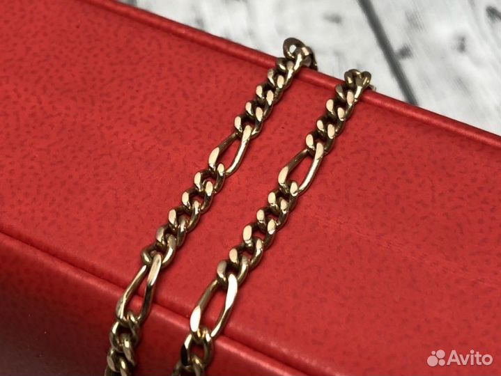 Золотой браслет 585 пробы массой 5.1 грамм длина