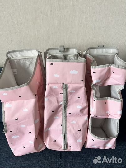 Органайзер на кроватку или пеленальный стол