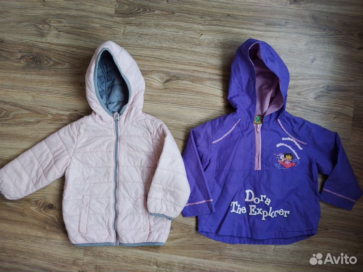Куртка и ветровка на 92 см