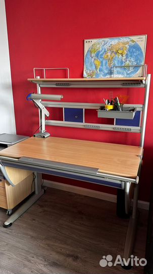 Растущая парта- трансформер moll+Flex Deck