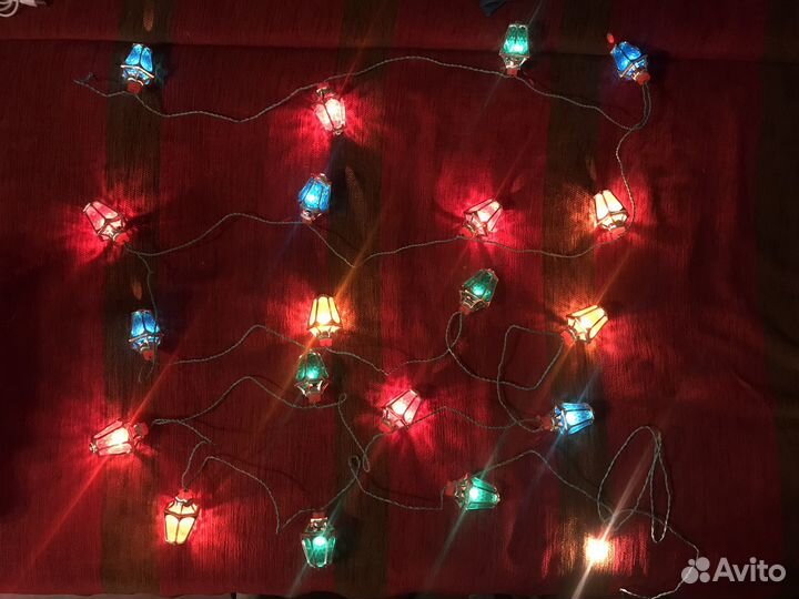 Гирлянда СССР Радуга 1 Фонарики