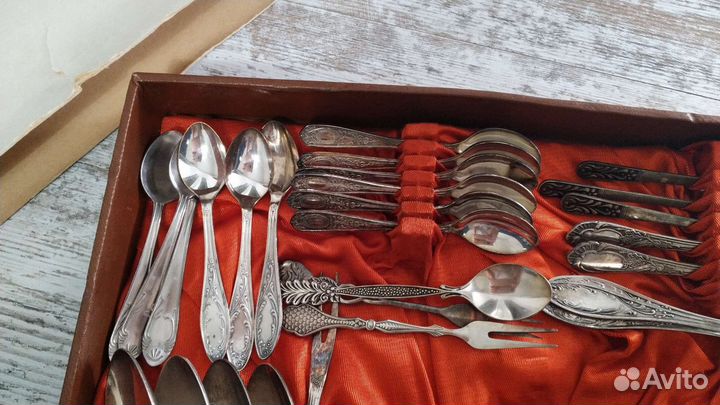 Столовые приборы СССР мельхиор