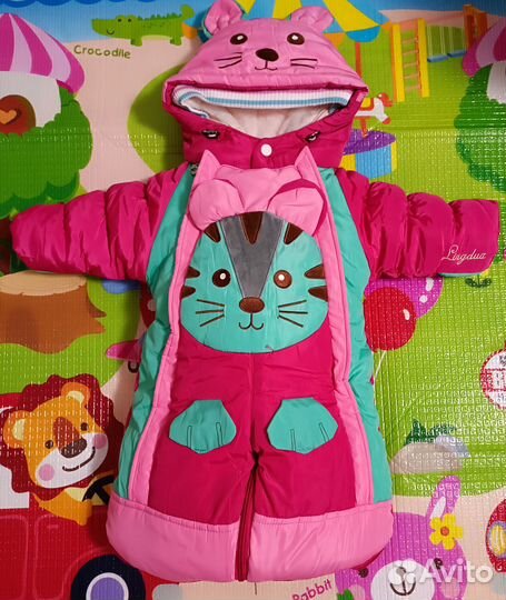 Зимний комбинезон- конверт