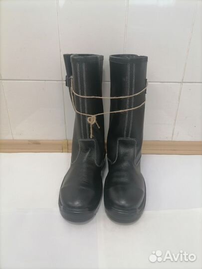 Сапоги зимние рабочие с железным носом