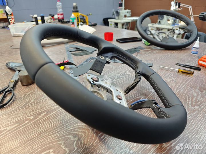 Ремонт и перетяжка руля