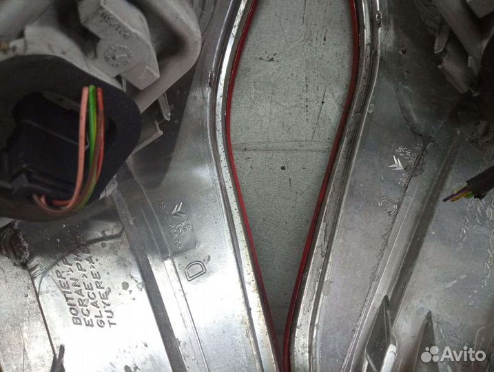 Фонари задние citroen c4 picasso