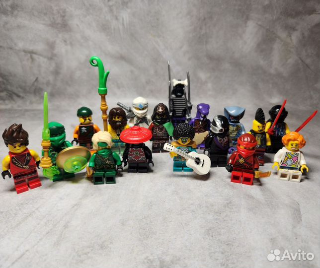 Lego ninjago минифигурки