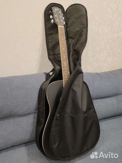 Акустическая гитара rockdale sdn-bk dreadnought