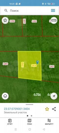 Участок 6,4 сот. (ИЖС)