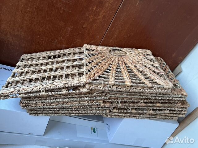 Корзина плетеная Лустигкюрре икеа