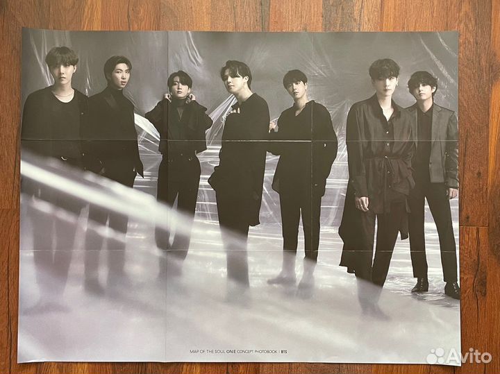 Плакат BTS mots ON:E concept photobook