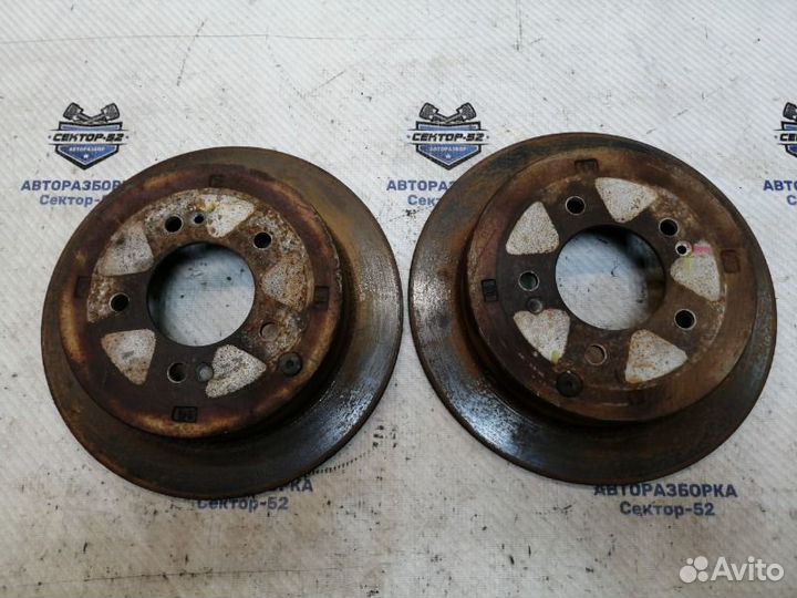 Диск тормозной задний Hyundai Santa Fe 1 SM