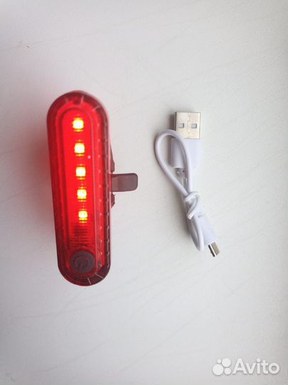 Велосипедный фонарь задний