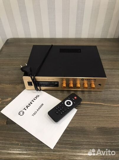 Усилитель и колонки