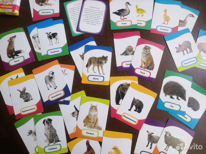 Умные карточки росмэн для детей пакетом