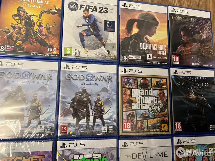 Игры для приставки ps5