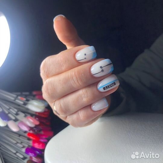 Маникюр, наращивание, педикюр, ресницы