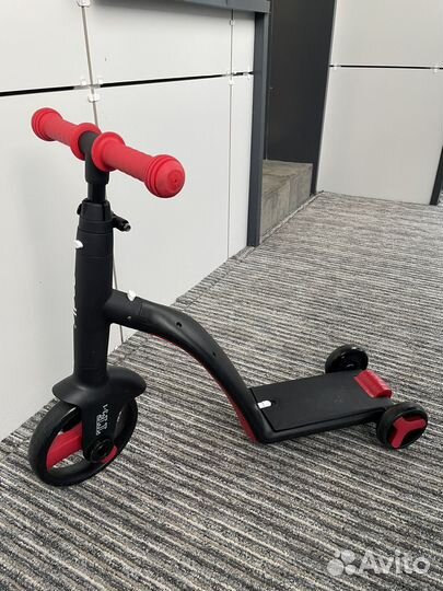 Самокат беговел велосипед 3в1