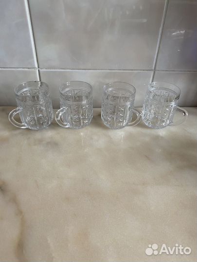 Хрустальные кружки