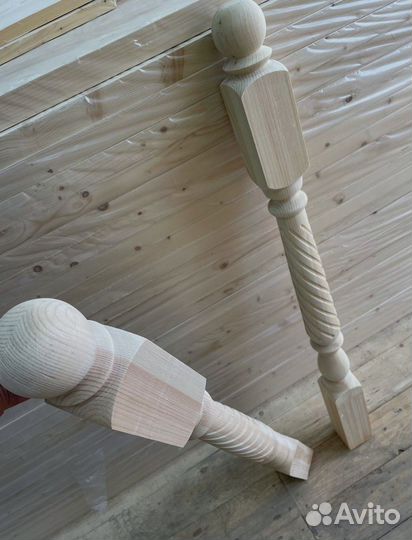 Столб начальный ель 80х80х1200 опт и розница