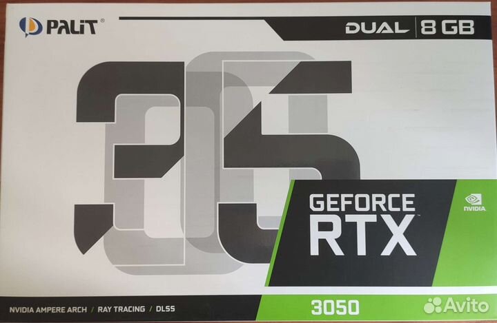 Видеокарта Palit Geforce RTX 3050 Dual