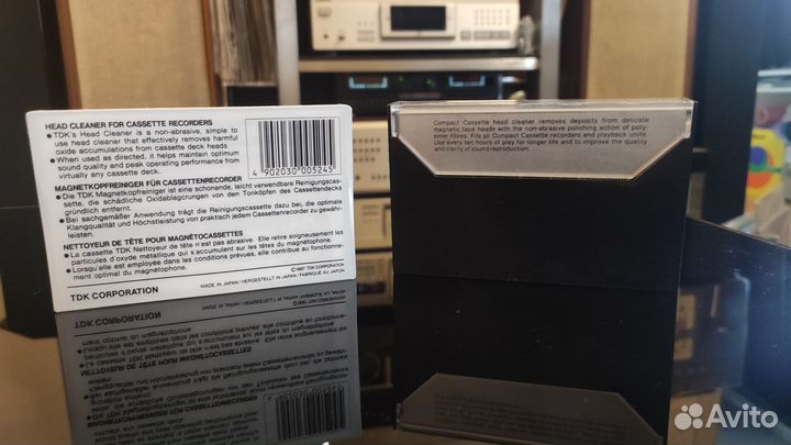 Кассеты Чистящие TDK Japan, Renaclean Germany