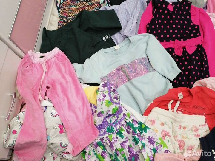 Одежда для девочки 5-7 лет