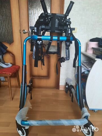 Ходунки с дополнительной фиксацией тела,Мега-3000