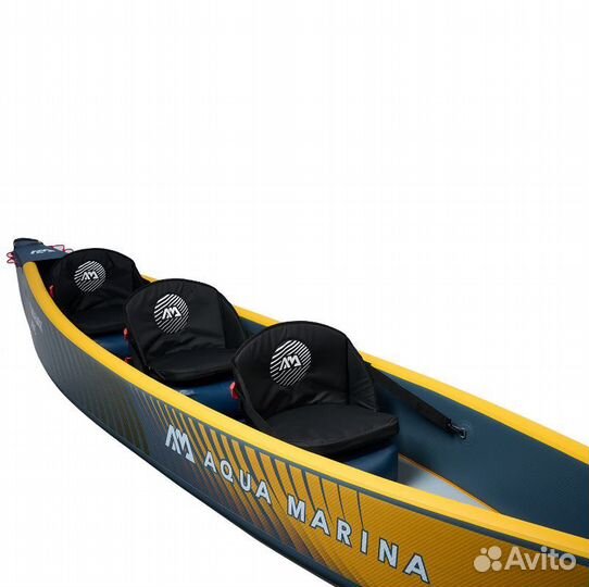 Каяк надувной трехместный Aqua Marina tomahawkairc