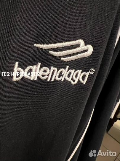 Balenciaga зип худи оверсайз 3B шоурум