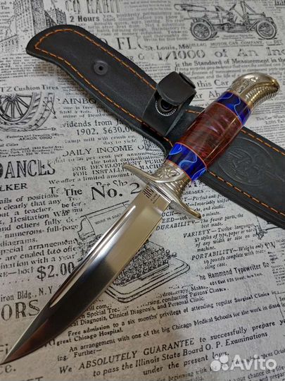 Нож финка нквд/сталь х12мф/литьё лоза