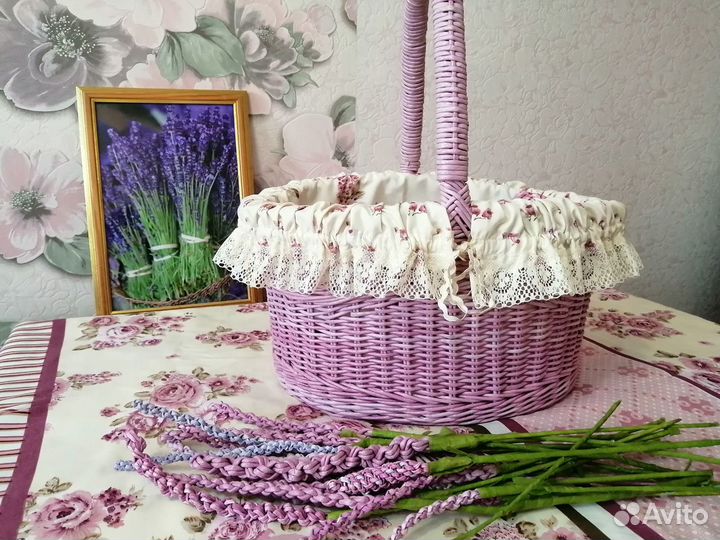 Яркая, стильная корзина для торжества