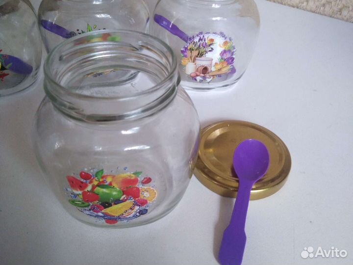 Банки стеклянные для специй
