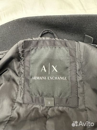 Armani exchange бомбер оригинал