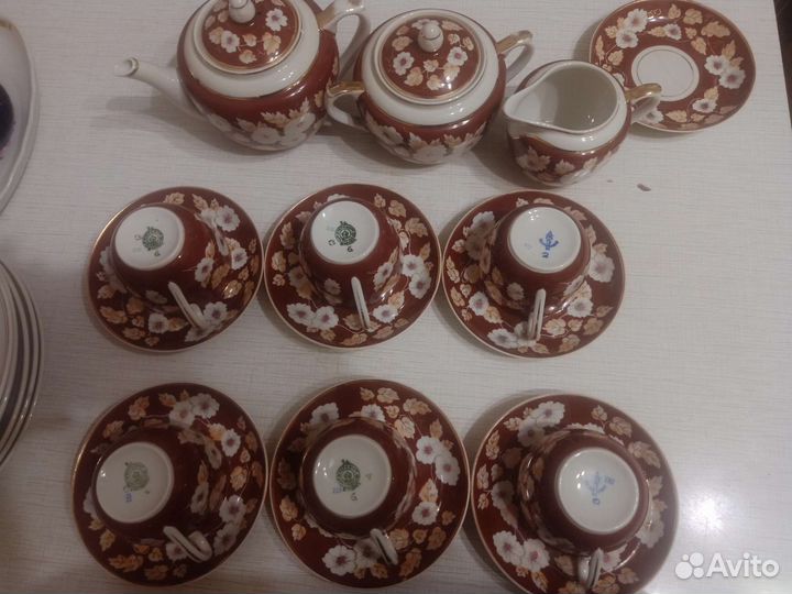 Чайный сервиз вербилки