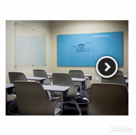 Новая прозрачная стеклянная маркерная доска