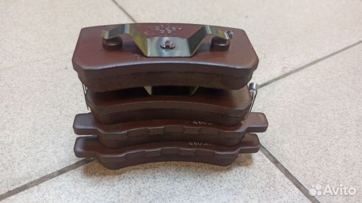 Колодки тормозные задние дисковые (mitsubishi) paj