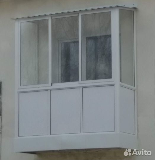 Остекление балконов и лоджий под ключ