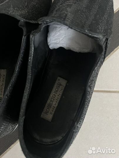 Туфли мужские ботинки дерби roberto rossi 42-43
