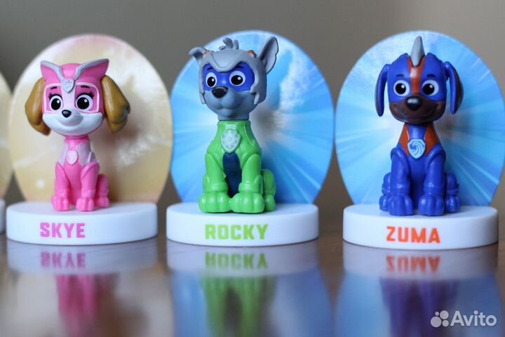 Коллекция фигурок из мультфильма Щенячий патруль