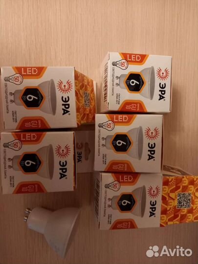 Лампочки светодиодные GU10 6 Вт