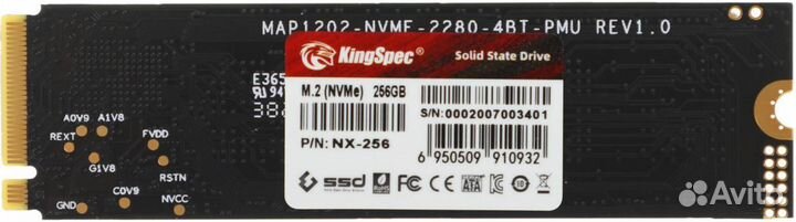 SSD M.2 256 Гб Kingspec