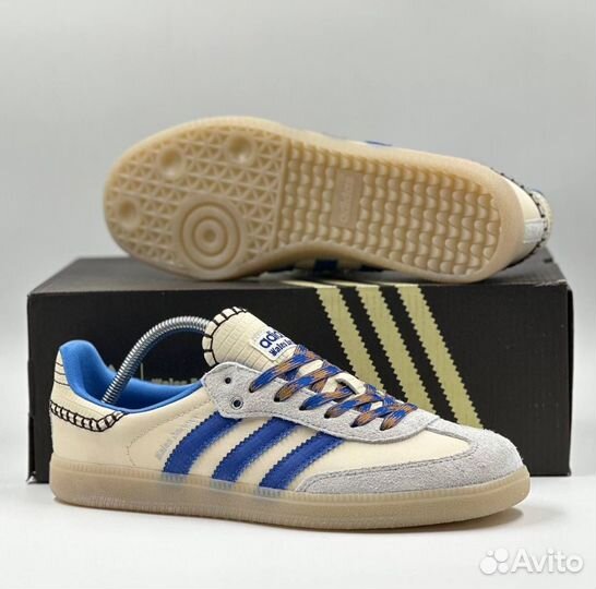 Кроссовки Adidas Samba & Wales Bonner