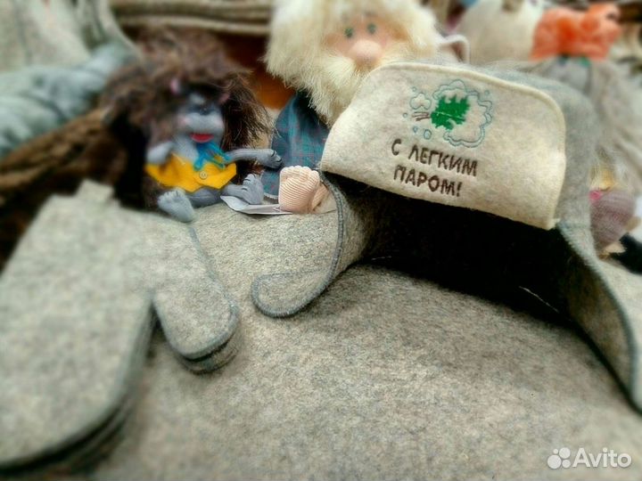 Шапка банная