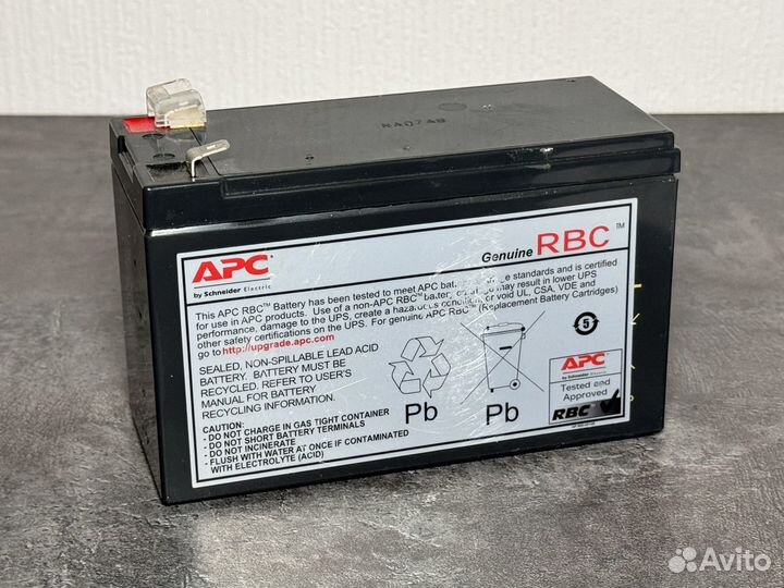 Аккумуляторная батарея APC RBC2 12в 7Ач