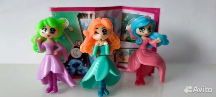 Киндер игрушки для девочек, Барби, феи