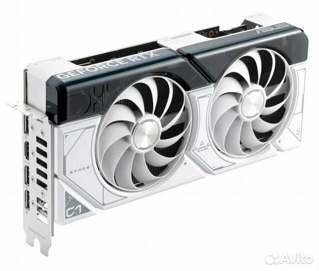 Видеокарта Asus Dual RTX 4070 Super O12G White NEW