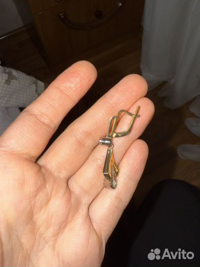 Золотой Комплект 750 проба с бриллиантами