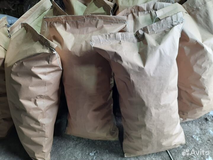 Уголь древесный березовый в мешках для мангала