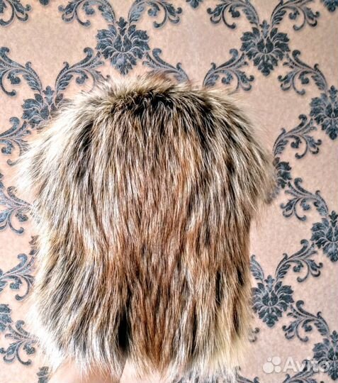 Шапка из енота